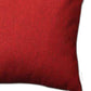 18" Red Throw Pillow Cover
