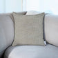 18" Beige Throw Pillow Cover