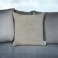 18" Beige Throw Pillow Cover