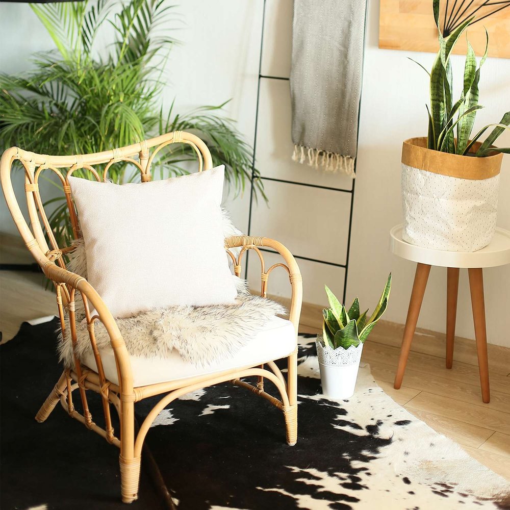 18" Beige Throw Pillow Cover