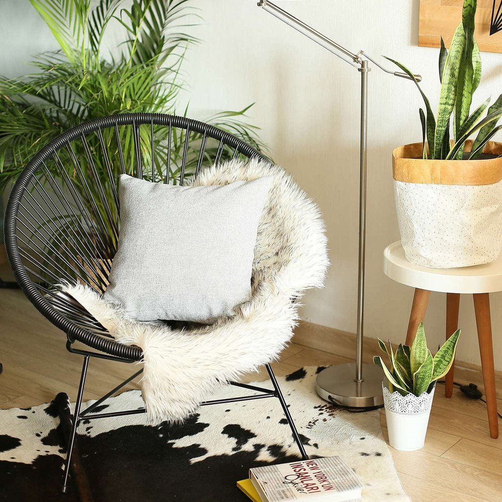 18" Black and Gray Throw Pillow Cover