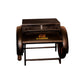 27" Black Steel End Table