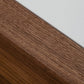 39" Brown and White Wood Square Solid Coffee Table With Four Drawers