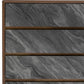 63" Walnut And Grey Faux Marble Wood Six Drawer Double Dresser