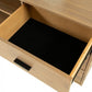 63" Walnut Six Drawer Combo Dresser