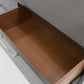 51" Grey Wash Solid Wood Six Drawer Double Dresser