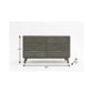 51" Grey Wash Solid Wood Six Drawer Double Dresser