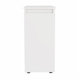 10" White Wood Freestanding Bathroom Vanity