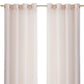 Set of Two 84"  Blush Solid Modern Window Panels