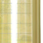 Set of Two 84"  Gold Solid Modern Window Panels