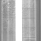 Set of Two 84"  Silver Solid Modern Window Panels
