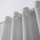 Set of Two 84"  Silver Solid Modern Window Panels