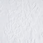 Set of Two 84"  White Floral Embroidered Window Panels