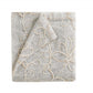 Set of Two 96"  Tan Floral Embroidered Window Panels
