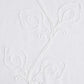 Set of Two 84"  White Boho Embroidered Window Panels