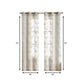 Set of Two 84" Beige Boho Embroidered Window Panels