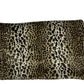 50" X 60" Black Brown And Beige Leopard Faux Fur Plush Throw Blanket