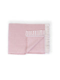 70" X 55" Gray And White Herringbone Cotton Blend Woven Throw Blanket with Tassels