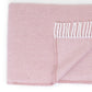 70" X 55" Gray And White Herringbone Cotton Blend Woven Throw Blanket with Tassels