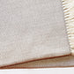 70" X 55" Gray And White Herringbone Cotton Blend Woven Throw Blanket with Tassels