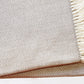70" X 55" Copper And White Cotton Blend Woven Herringbone Plush Throw Blanket with Tassels