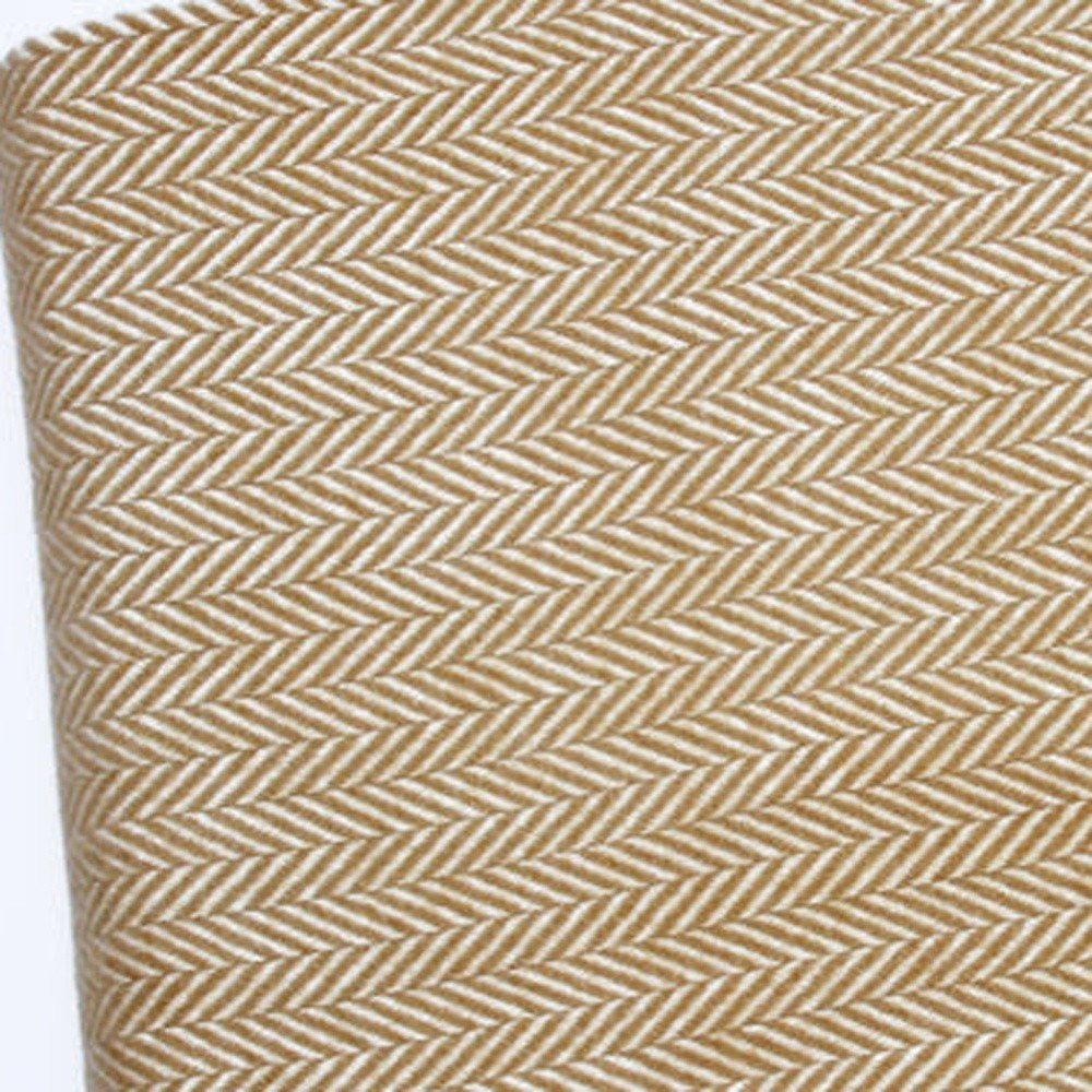 70" X 55" Pink And White Cotton Blend Woven Herringbone Plush Throw Blanket with Tassels