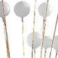 62" Yellow 16 LED Novelty Floor Lamp With White
