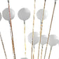 62" Yellow 16 LED Novelty Floor Lamp With White