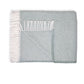 55" X 70" Sage Cotton Blend Woven Throw Blanket
