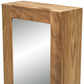 Solid Teak Mirrored Hanging Medicine Cabinet