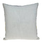 20" Blue and White Cotton Throw Pillow