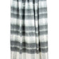 Transitional Gray and White Woven Handloom Throw