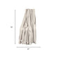 67" X 52" Beige And Taupe Cotton Woven Striped Throw Blanket with Fringe