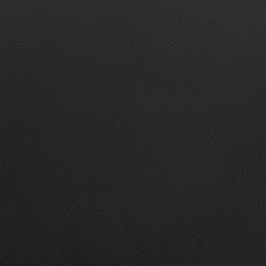 24" Black Faux Leather And Iron Swivel Adjustable Height Bar Chair