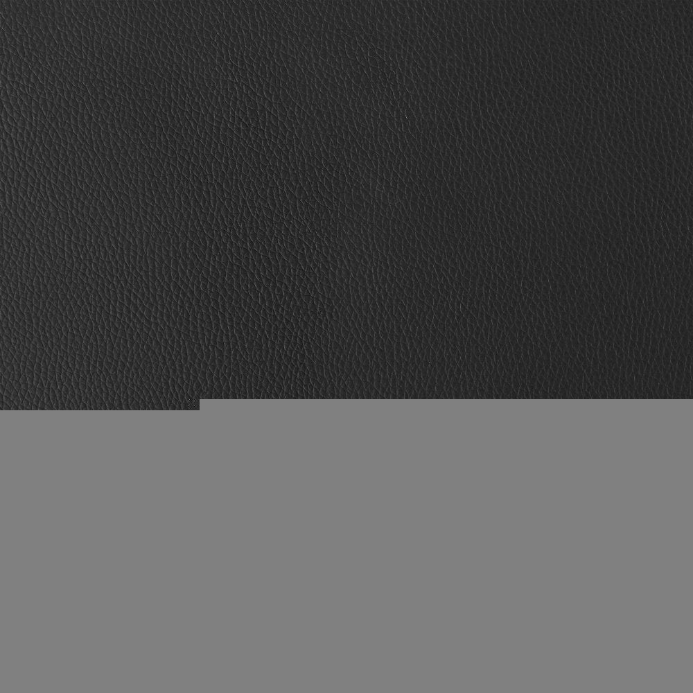 26" Black And Silver Faux Leather And Iron Swivel Low Back Counter Height Bar Chair