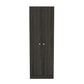 71" Dark Brown Wood Pantry Or Storage Closet