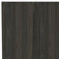 71" Dark Brown Wood Pantry Or Storage Closet