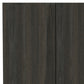 71" Dark Brown Wood Pantry Or Storage Closet