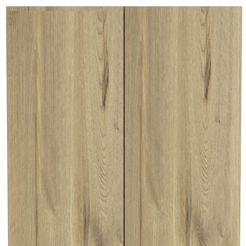 71" Oak Wood Pantry Or Storage Closet