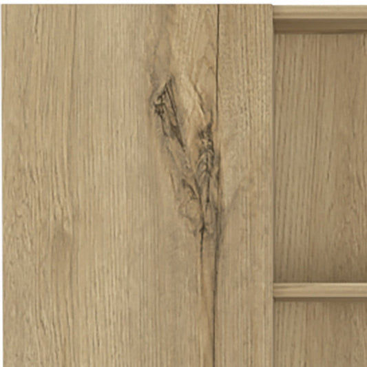 62" Oak Wood Pantry Or Storage Closet