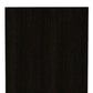 47" Black Wood Pantry Or Storage Closet