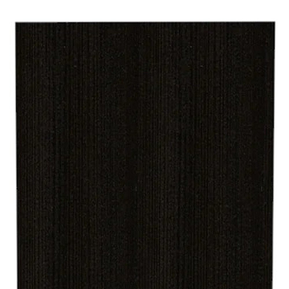 47" Black Wood Pantry Or Storage Closet