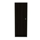 47" Black Wood Pantry Or Storage Closet