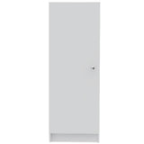 47" White Wood Pantry Or Storage Closet