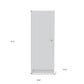 47" White Wood Pantry Or Storage Closet