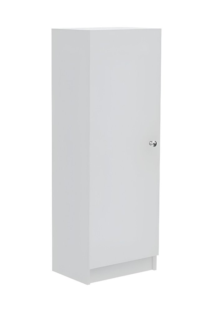 47" White Wood Pantry Or Storage Closet