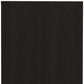 71" Black Wood Pantry Or Storage Closet