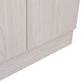 71" Light Gray Wood Pantry Or Storage Closet