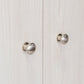 71" Light Gray Wood Pantry Or Storage Closet