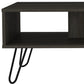 40" Carbon Espresso Manufactured Wood Rectangular Coffee Table